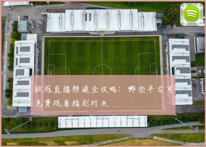 欧冠直播频道全攻略:哪些平台可免费观看精彩对决